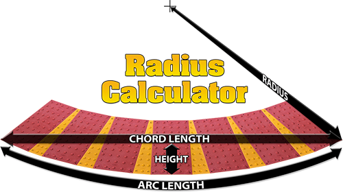 Need to create a radius on your project? Use this handy online tool. 