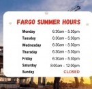 2025 Summer Hours