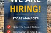 Hiring Rapid City Store Manager!