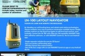 Free Topcon LN100 Intro Lunch and Learn, May 15-17