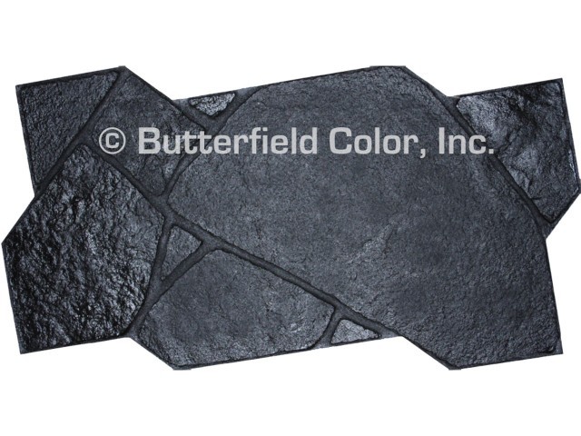 FOX VALLEY FLAGSTONE BLACK RIGID STAMP