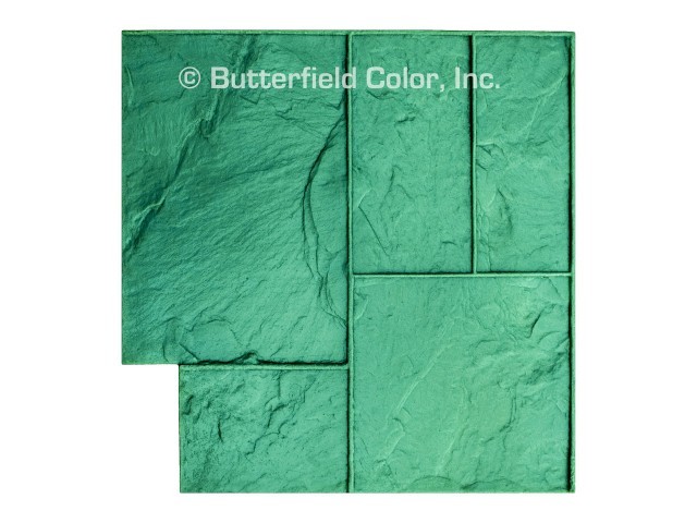 ASHLAR SLATE GREEN FLEX STAMP