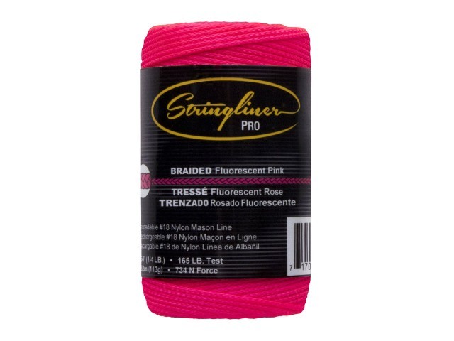 250' Braid Flo. Pink Mason Line