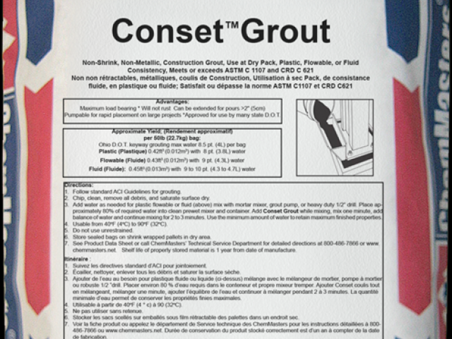 Consent Grout
