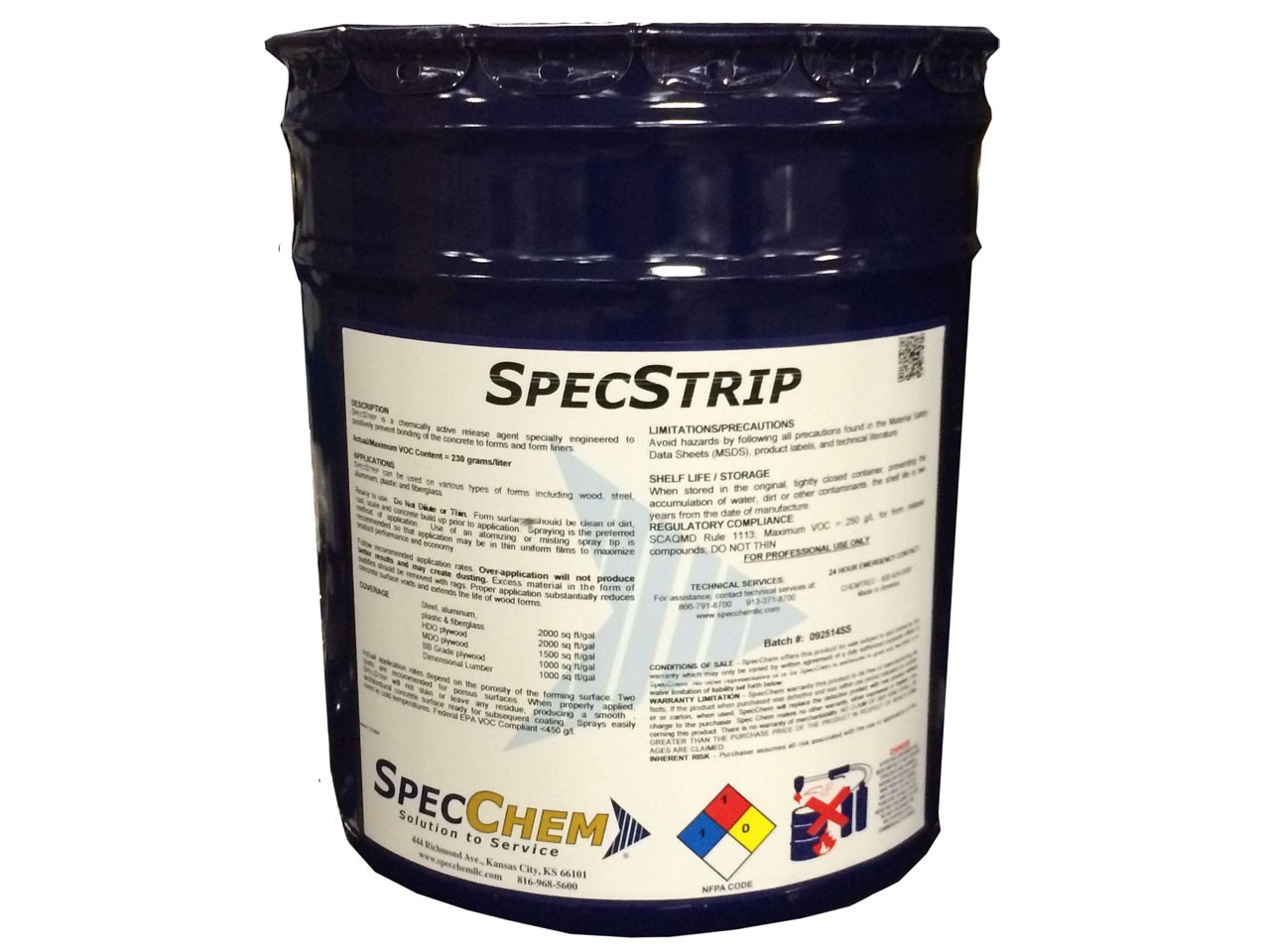 SpecStrip Form Release Products & Equipment Prairie Supply, Inc.