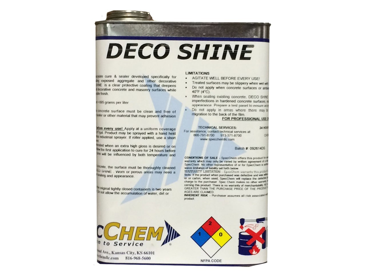 Deco Shine Concrete Sealers Products & Equipment Prairie Supply, Inc.