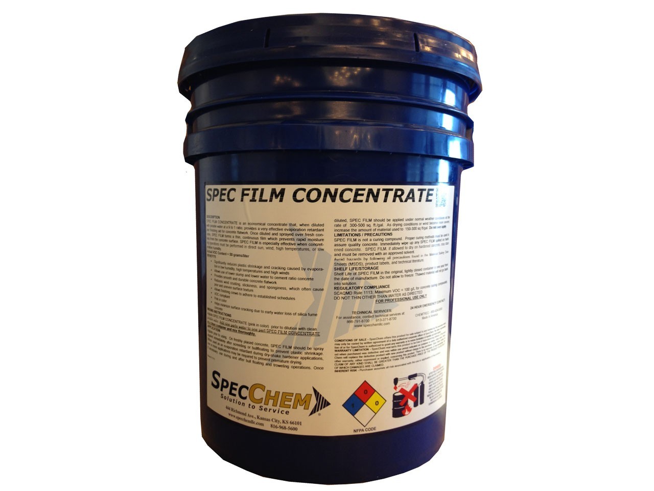 SpecFilm Concentrate Finishing Aid Products & Equipment Prairie