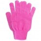 KNIT GLOVE PINK LG