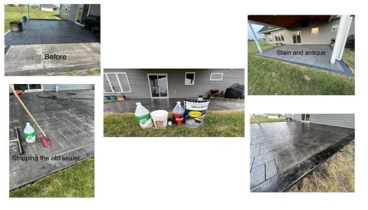DIY Patio photo