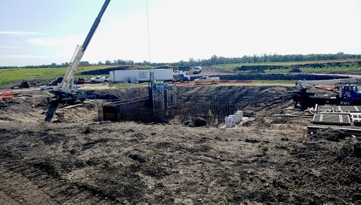 FM-16-A1 North Side Flood Risk Levee photo