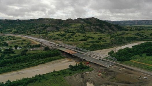 US 85 Long X Bridge Project photo